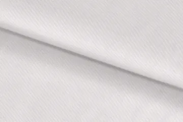 White Easy-Care Twill — Folded