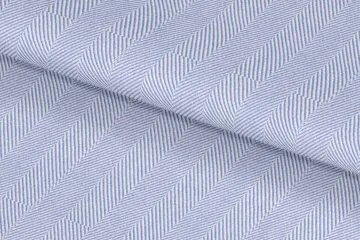 Sky Blue Herringbone — Folded