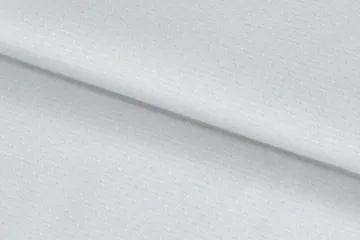 White Birdseye Dobby — Folded