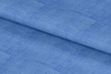 Cornflower Blue Linen — Folded