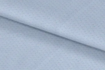 Light Blue Birdseye Dobby — Folded