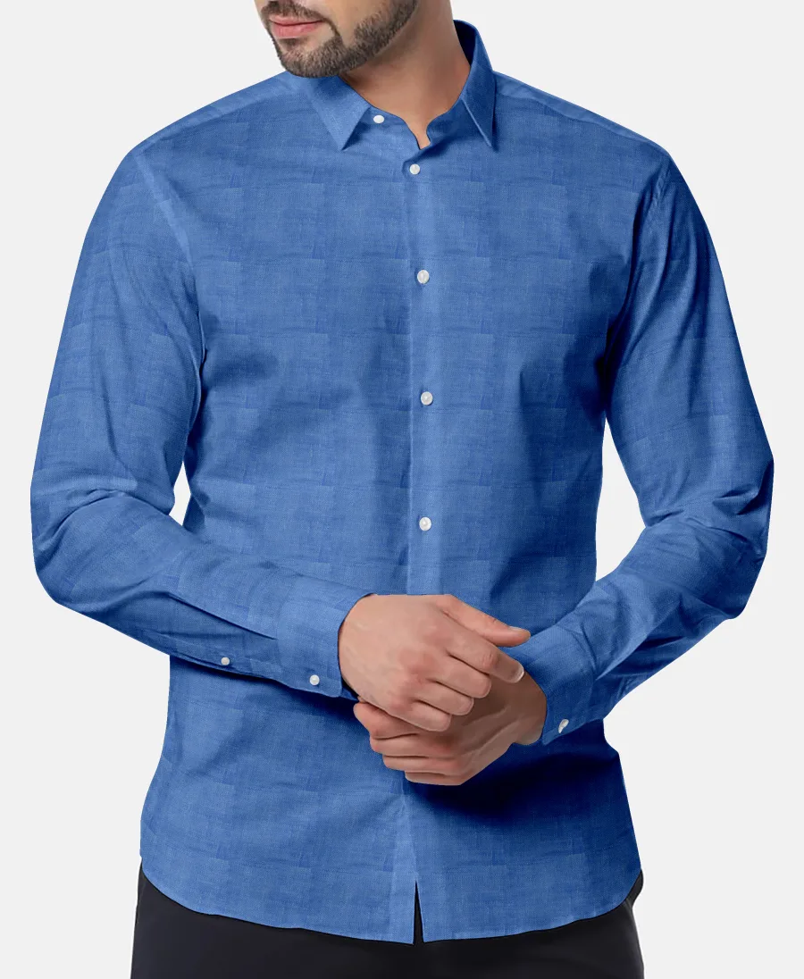 Cornflower Blue Linen