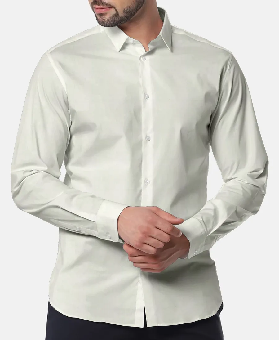 Cream Cotton Poplin