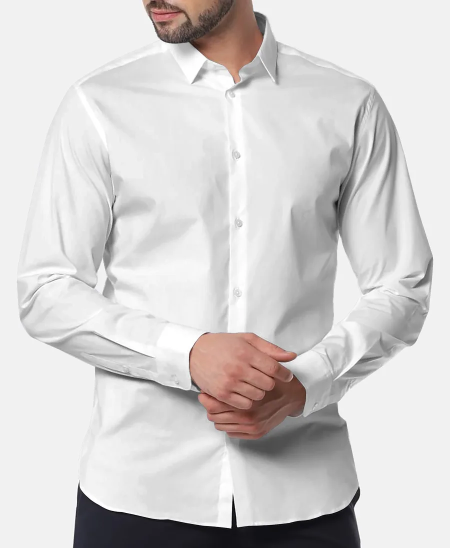White Cotton Poplin