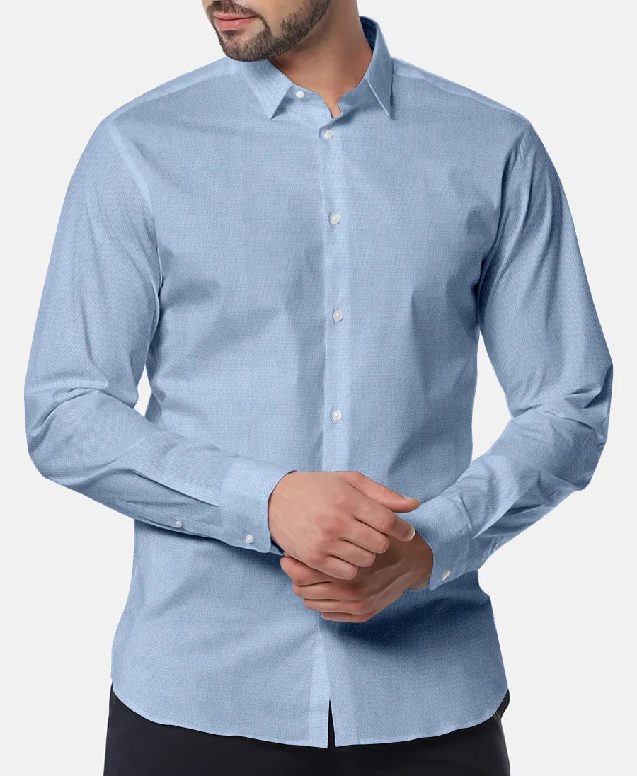 Sky Blue Oxford