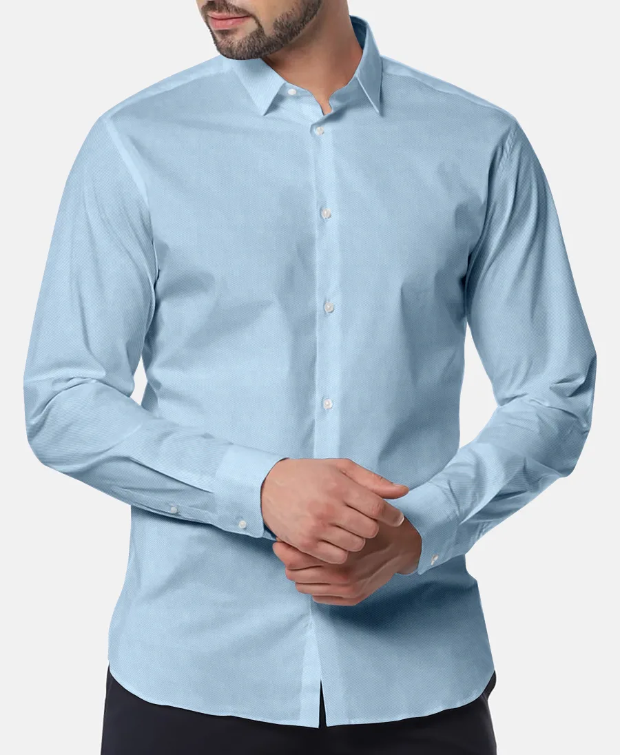 Sky Blue End-on-End